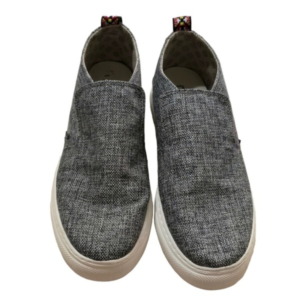 Gray TOMS‎ Slip On Sneakers Women's Casual Shoes Comfort Loafers - Picture 2 of 9